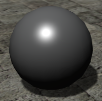 Shiny sphere